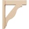 Ekena Millwork 6-in W x 22-in D x 26-in H Funston Block Rough Cedar Woodgrain TimberThane Outlooker, Primed Tan OUTUR060X22X26FST44RCPR - alternate 6
